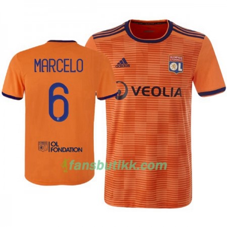 Fotballdrakt Olympique Lyonnais Marcelo 6 Tredjetrøye 2018-2019 Kortermet